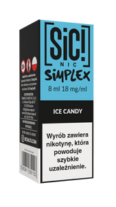 E-Liquid SIC! NIC 8ml - Ice Candy 18mg