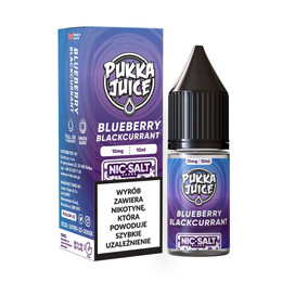 E-liquid Pukka Juice Salt 10ml - Blueberry Blackcurrant 20mg