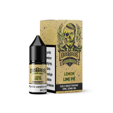 E-liquid DosBros Salt 10ml Lemon Lime Pie 20mg
