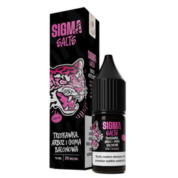 Жидкость Sigma Salt 10ml - Truskawka Arbuz Guma Balonowa 20mg