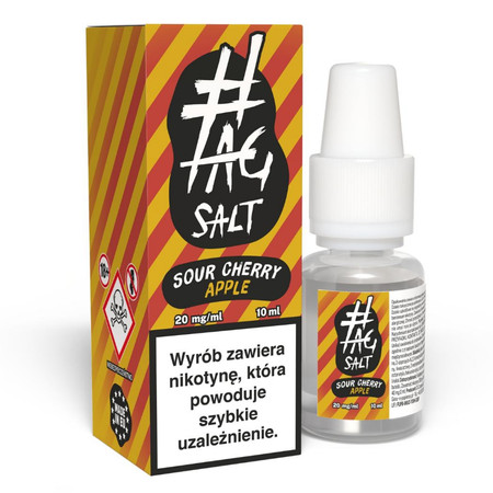 E-liquid #TAG Salt Sour 10ml - Cherry Apple 20mg
