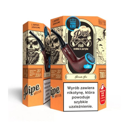 Einweg E-Zigarette Aroma King Pipe Rey 700+ Strawberry Banana 20mg