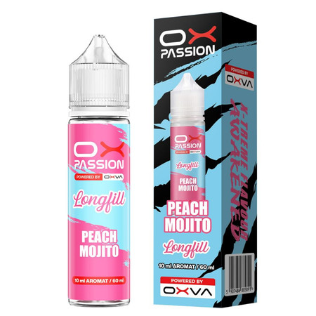 Longfill OX Passion 10/60ml - Peach Mojito
