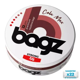 Saszetki nikotynowe BAGZ Cola Max 3/6 STRONG
