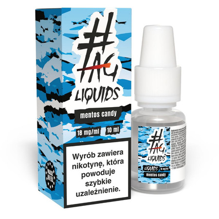 Liquid #TAG Classic 10ml - Mentos Candy 18mg