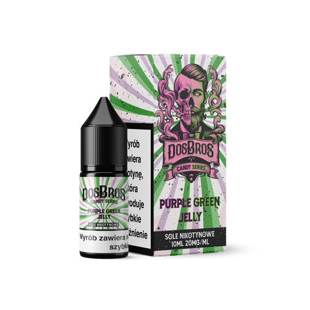 Рідина DosBros Salt 10ml - Purple Green Jelly 20mg