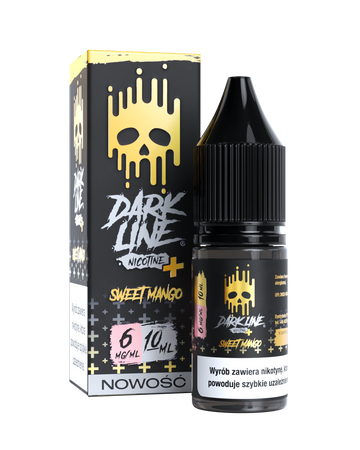 E-liquide Dark Line Nicotine+ 10ml - Sweet Mango 06mg
