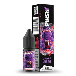 E-Liquid Plushy Salt Jam 8ml - Hroznový Džem 20mg