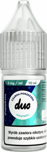 E-liquide DUO 10ml - Czarna Porzeczka Menthol 3mg