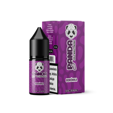 E-liquide Panda Salt 10ml - Borówka 20mg