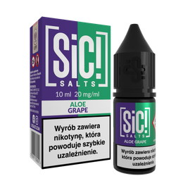 E-liquid SIC! Salt 10ml - Aloe Grape 20mg