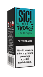 E-Liquid SIC! NIC 8ml - Green Tea Ice 18mg