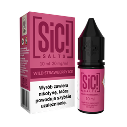 Рідина SIC! Salt 10ml - Wild Strawberry Ice 20mg