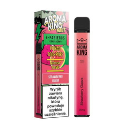 Одноразова електронна сигарета AROMA King Strawberry Guava 20mg