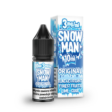 E-liquid Snowman 10ml - Original 3mg