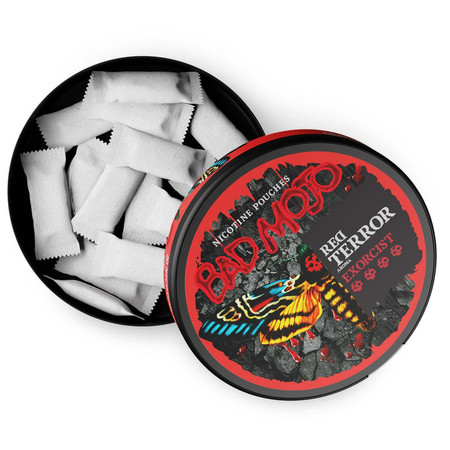 Nicotine sachets BAD MOJO Red Terror 4/4 EXORCIST
