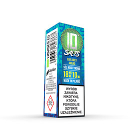 E-liquid ID SALTS 10ml - Earl Grey Jabłko 18mg