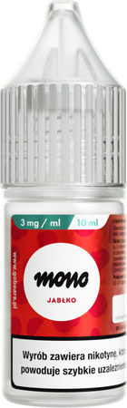 E-liquid MONO 10ml - Apple 3mg