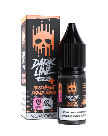 Жидкость Dark Line Nicotine+ 10ml - Passionfruit Orange Mango 18mg