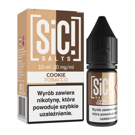 Lichid SIC! Salt 10ml - Cookie Tobacco 20mg
