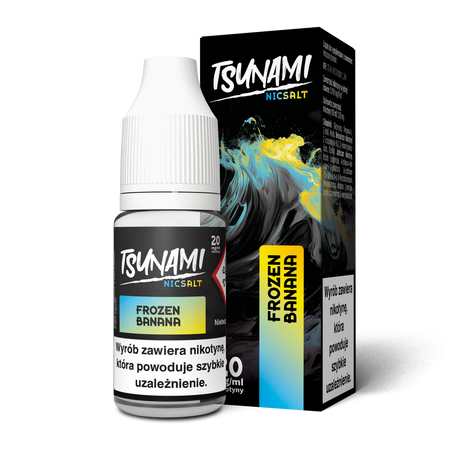 E-liquid Tsunami Salt 10ml - Frozen Banana 20mg