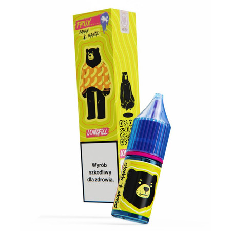 Longfill Go Bears Frux 9ml - Banán Mango