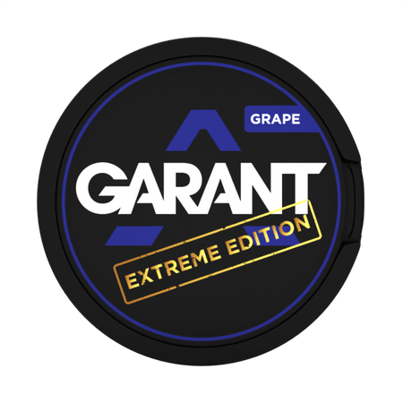 Nicotine Pouche GARANT (Grant) Extreme - Grape 50mg