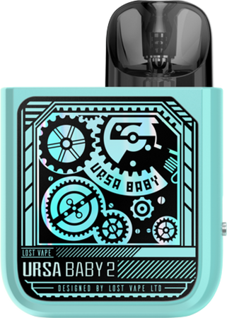 E-cigareta POD Lost Vape Ursa Baby 2 Pop Blue x Time Gear