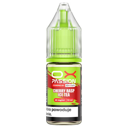 E-liquid OX Passion 10ml - Cherry Rasp Ice Tea 20mg