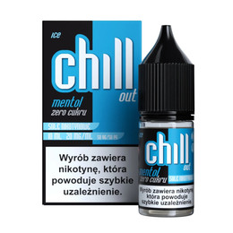 E-Liquid Chill Out 10ml - Mentol Bez Cukru Ice 20mg