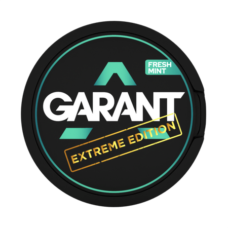 10 X Никотиновые пакетики GARANT (Grant) Extreme - Fresh Mint 50mg