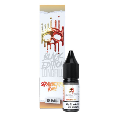 Longfill Dark Line Black Edition 9ml - STRAWBERRY TONIC