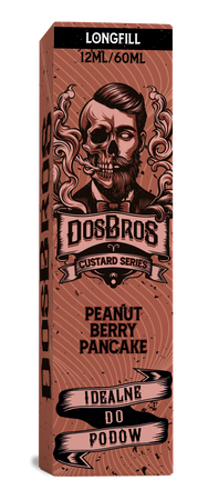 Longfill DosBros 12/60 Peanut Berry Pancake