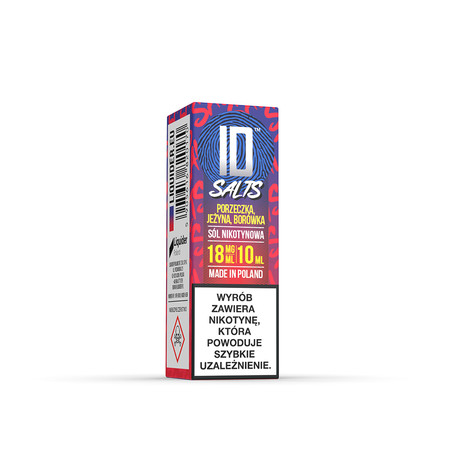 Liquid ID SALTS Porzecz, Jeżyna 18 mg 10 ml