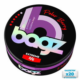 Saszetki Nikotynowe Bagz Polar Berry 5/6 EXTREME