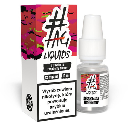 E-liquid #TAG Classic 10ml - Strawberry Raspberry Cherry 12mg