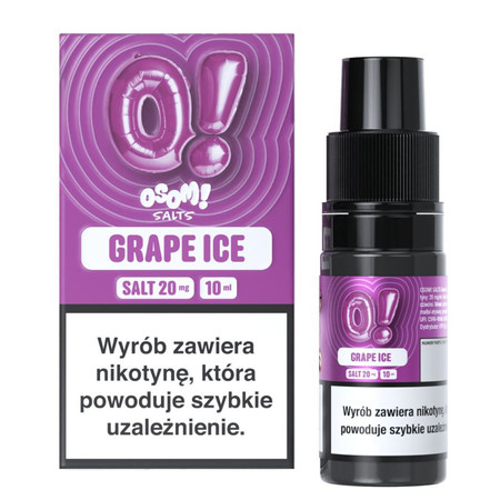 E-liquid OSOM! SALTS 10ml - Grape Ice 20mg