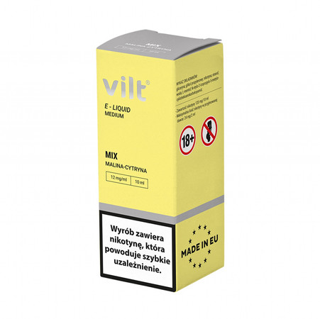 E-Liquide VILT 10ml - Mix Framboise Citron 12mg