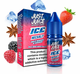 E-liquid Just Juice Ice 10ml - Wild Berries Anise 20mg