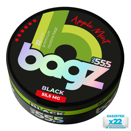 Nicotine sachets BAGZ Apple Mint 55,5mg
