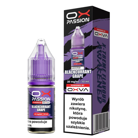 Lichid OX Passion 10ml - Blackcurrant Grape 20mg