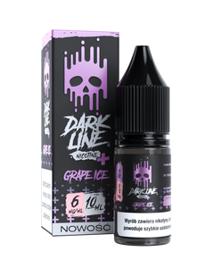 Lichid Dark Line Nicotine+ 10ml - Grape Ice 06mg