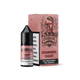 Liquid DosBros Salt 10ml Strawberry Shakes 20mg