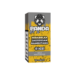 Liquid Panda Double Salt 10ml - Mirabelka Jagodzian Rambutanu 20mg