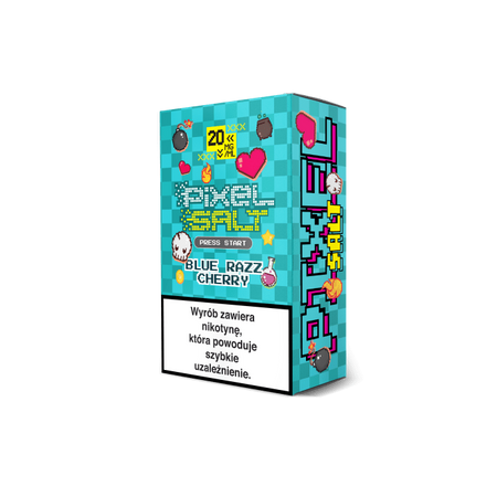 E-Liquid Pixel Salt 10ml - Blue Razz Cherry 20mg