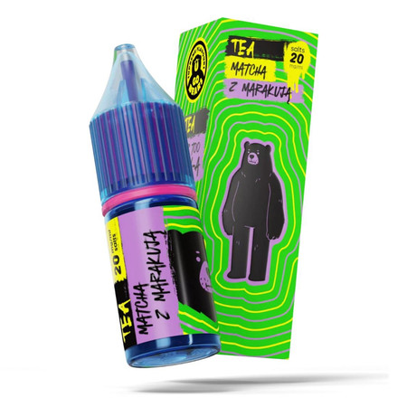 E-Liquid GO BEARS Tea SS+ 10ml - Matcha Maracujával 20mg