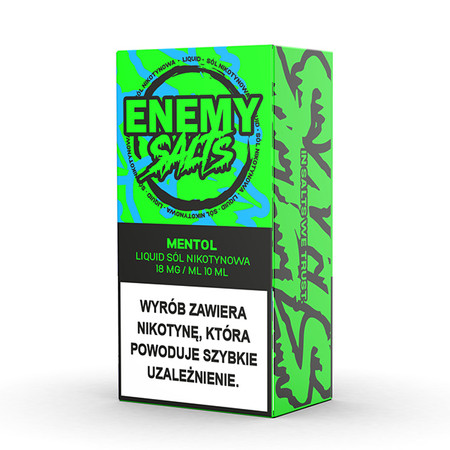 Liquid Enemy Salts Mentol 18 mg 10ml