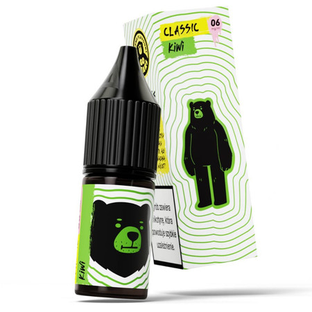 E-Liquid GO BEARS Classic 10ml - Kiwi 06mg