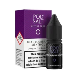 E-liquid Pod Salt Core 10ml - Blackcurrant Menthol 20mg