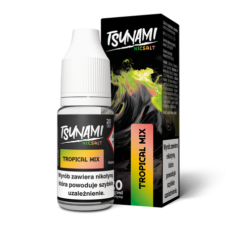 E-liquide Tsunami Salt 10ml - Tropical Mix 20mg